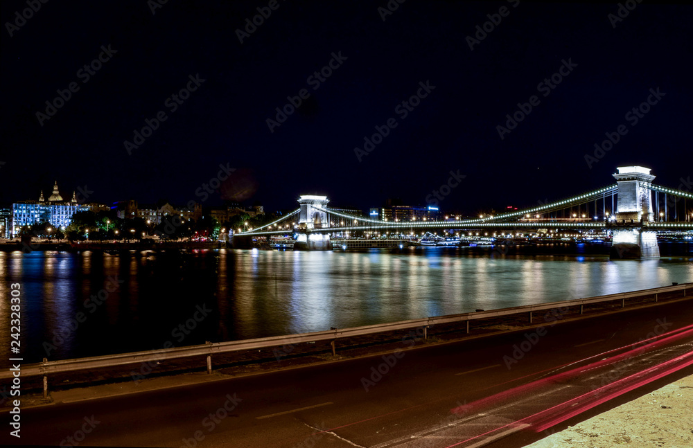 Obraz premium The night city.