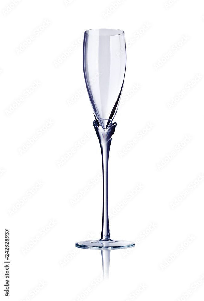 empty glass isolated on white empty glass isolated on white