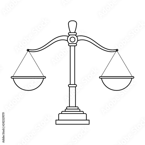justice balance cartoon