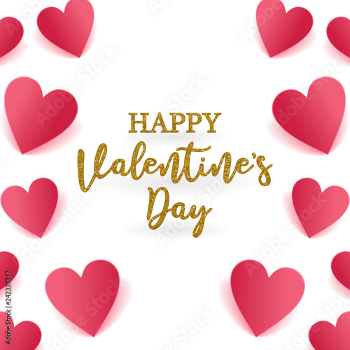 Happy Valentines day greeti...