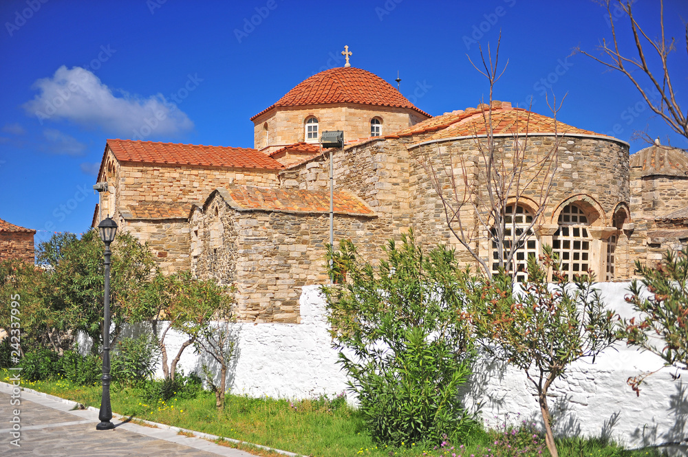 Panagia Ekatontapiliani church on Paros island, Greece