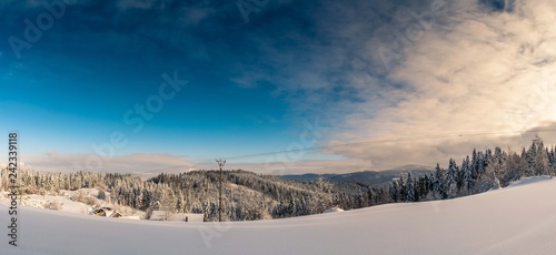 Fototapeta Naklejka Na Ścianę i Meble -  Beskidzka Panorama