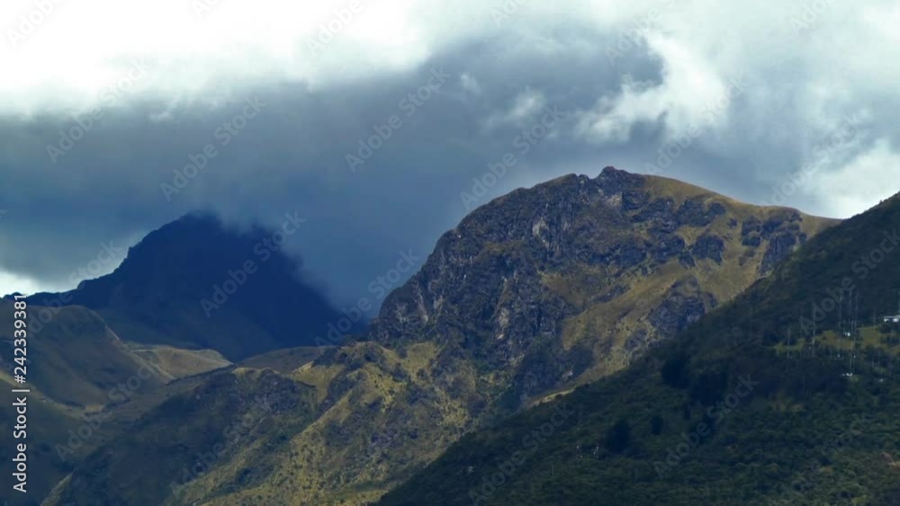 Pichincha Volcano near Quito, Ecuador Pichincha Volcano near Quito, Ecuador