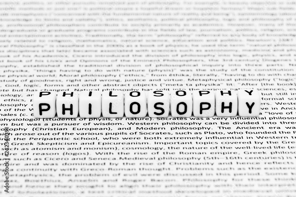 Fototapeta premium Philosophy