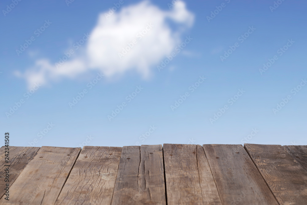 wooden table background