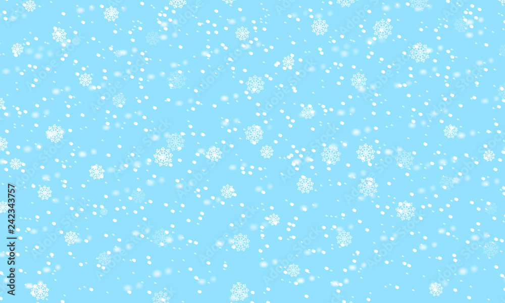 Falling snow background. Holiday landscape with snowfall. Vector illustration. Winter snowing sky. Eps 10. Falling snow background. Holiday landscape with snowfall. Vector illustration. Winter snowing sky. Eps 10.