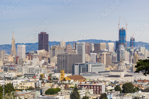 San Francisco downtown view  California