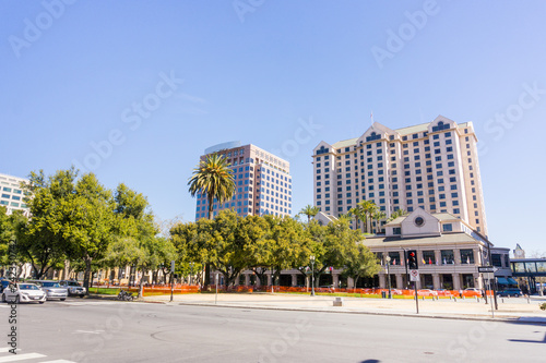 Plaza de Cesar Chavez, San Jose, Silicon Valley, California photo