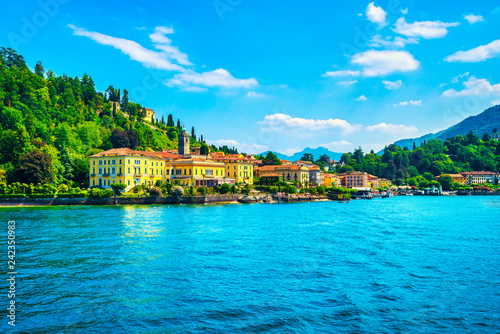 Bellagio town, Como Lake district landscape. Italy, Europe. © stevanzz