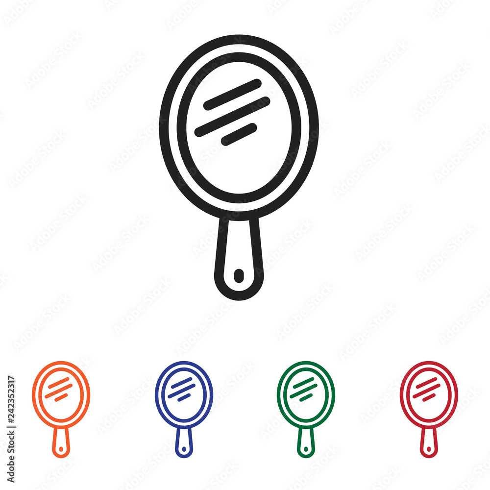 Mirror vector icon Mirror vector icon