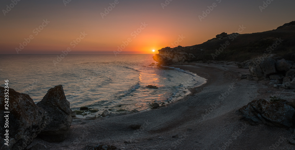 Obraz premium sunset on the beach