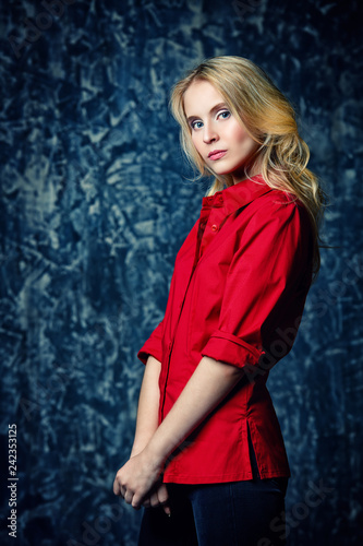 elegant and serious blondy © Andrey Kiselev