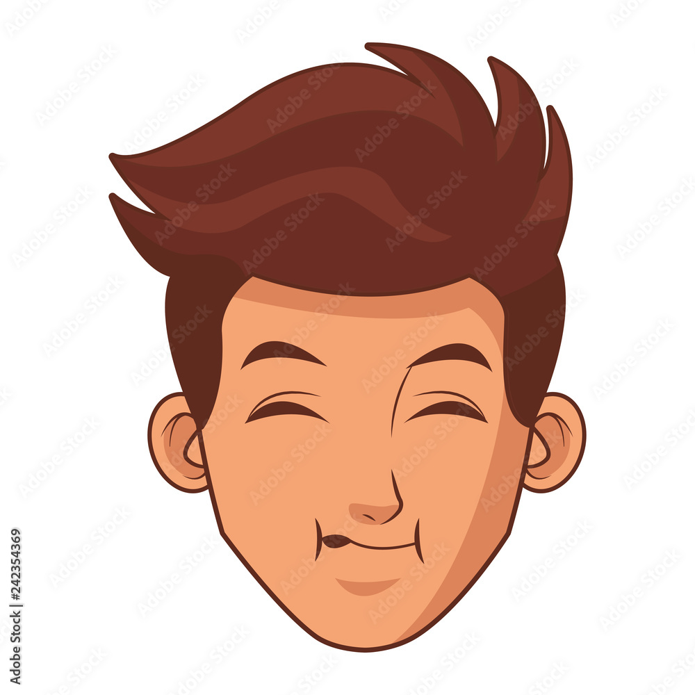 young man cartoon young man cartoon