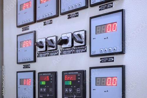 Relay protection panel for substations
