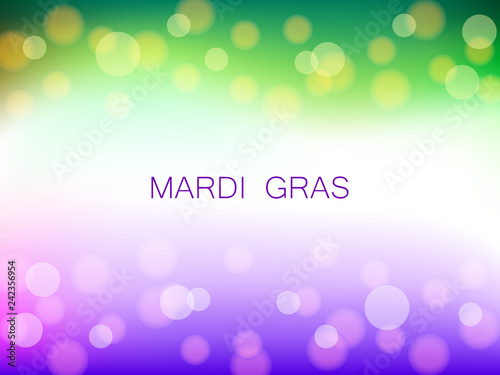 Mardi gras party background vector illustration