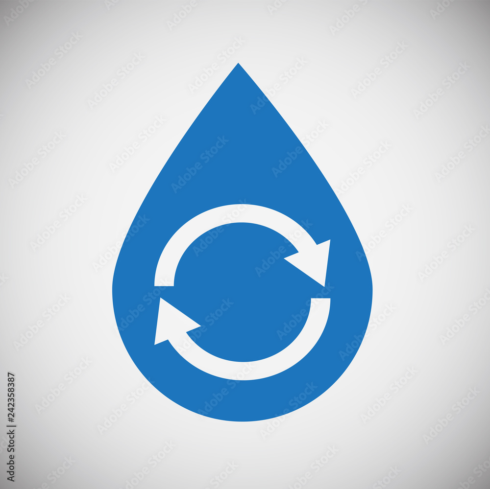 Water icon blue set on black background for graphic and web design, Modern simple vector sign. Internet concept. Trendy symbol for website design web button or mobile app Water icon blue set on black background for graphic and web design, Modern simple vector sign. Internet concept. Trendy symbol for website design web button or mobile app