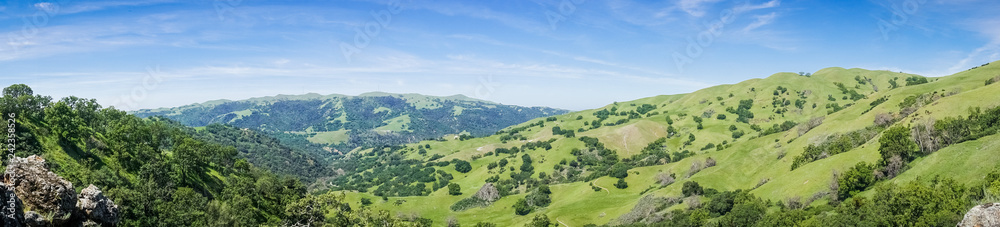 View towards Mission Peak, Sunol Regional Wilderness, San Francisco bay area, California