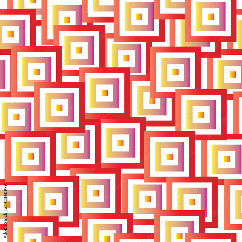 seamless pattern with abstract squares in red and yellow colors - geometrical shapes pattern seamless pattern with abstract squares in red and yellow colors - geometrical shapes pattern