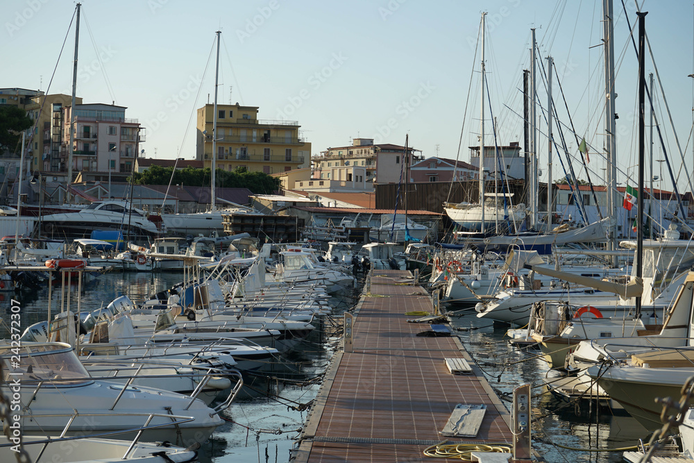 Tourist harbor of Crotone, Calabria - Italy