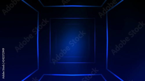 Neon lights, abstract seamless background, looped animation, fluorescent ultraviolet light, glowing neon lines, cubes , modern colorful art