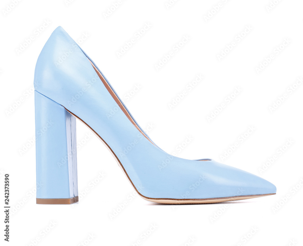 Woman shoes isolated on the white background Woman shoes isolated on the white background