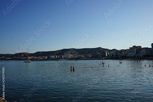 Crotone from the seafront, Calabria - Italy