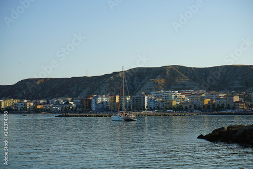 View of Crotone, Calabria - Italy
