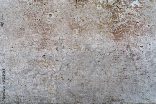 Aged concrete with coper patterns and cracks - high quality texture / background