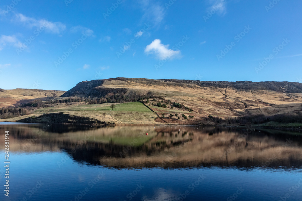 lake in the mountains