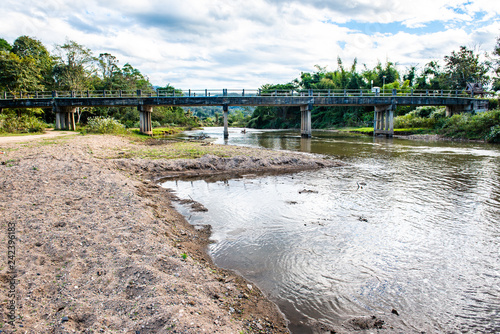 The river in Mueang Khong district photo