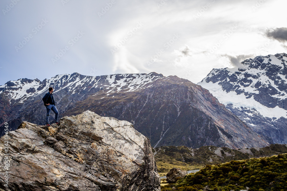 Hooker Valley Track New Zealand Landscape