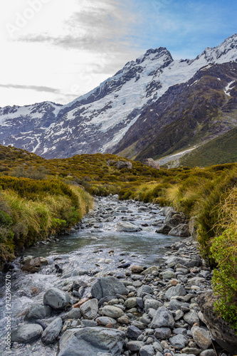 Hooker Valley Track New Zealand Landscape