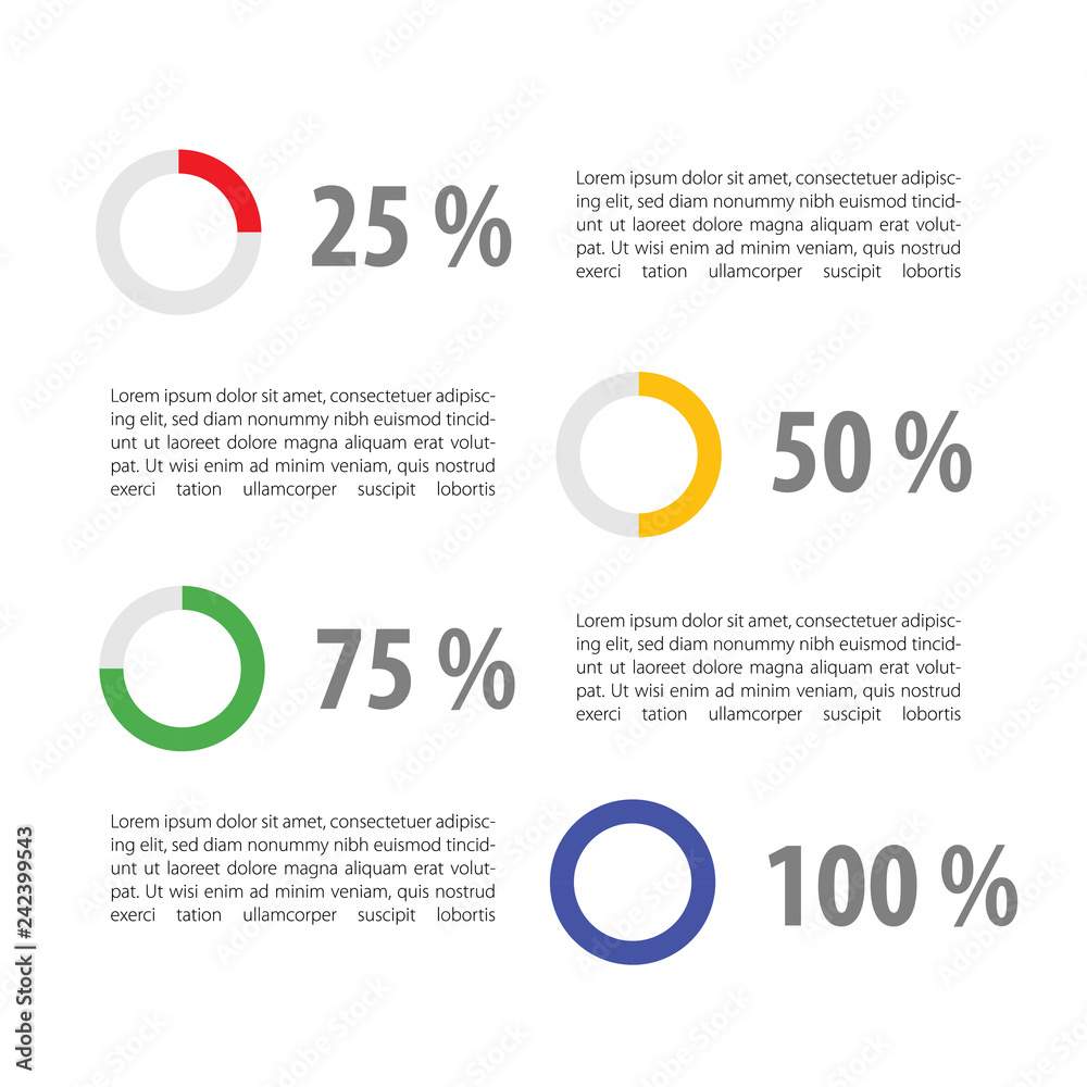 Abstract Infographic Design - Elements Abstract Infographic Design - Elements