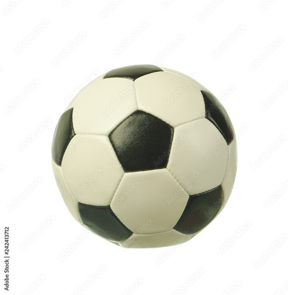 Obraz premium Футбольный мяч. Изолировано на белом