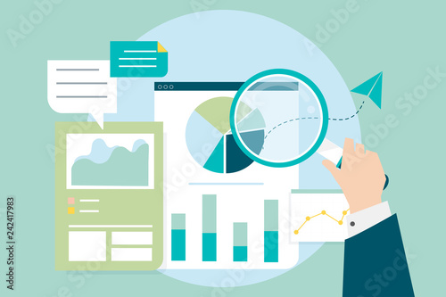 Business performance analysis with graphs