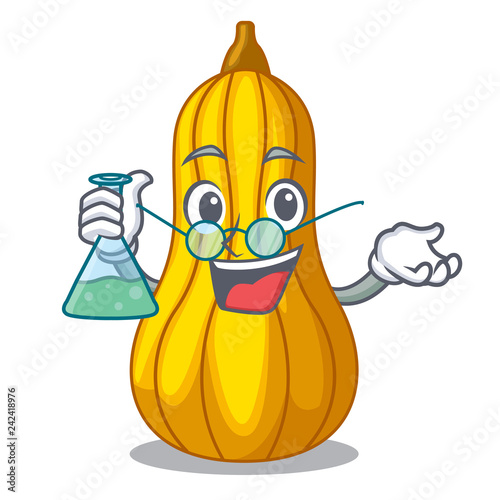 Professor cold squash juice in character bottle