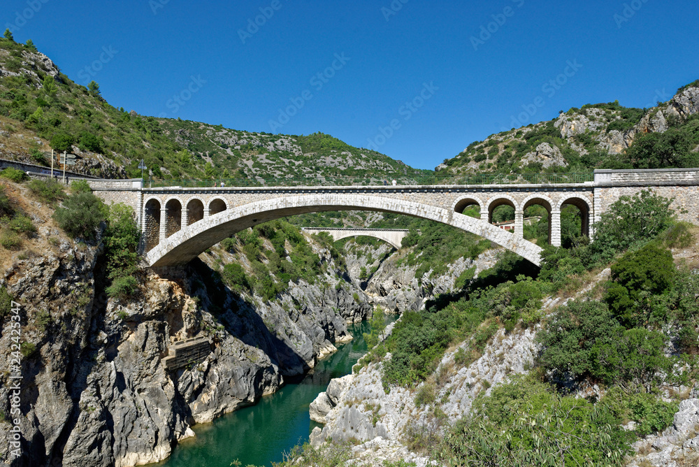 Gorges de Hérault, Saint-Jean-de-Fos, Languedoc-Roussillon, France