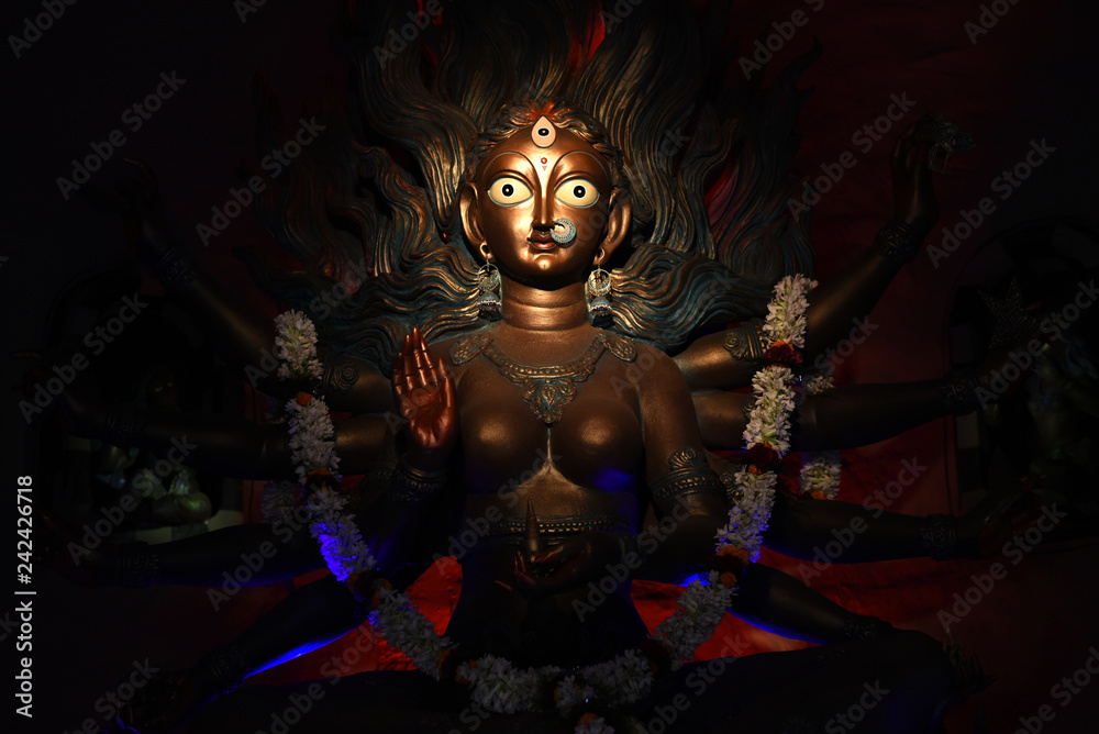 IMAGE OF HINDU GODDESS DURGA IMAGE OF HINDU GODDESS DURGA