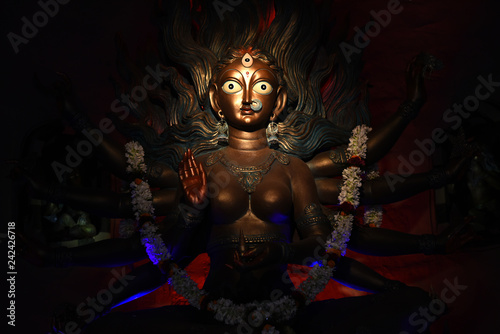 IMAGE OF HINDU GODDESS DURGA