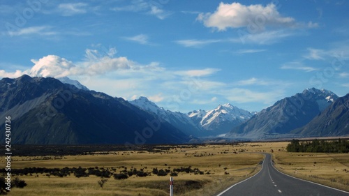 Mount Cook road