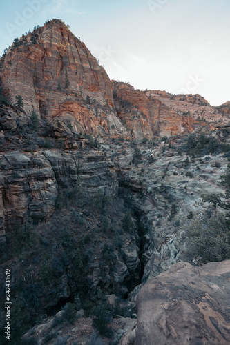 American Southwest Landscape Striations Rock Sediment Canyon