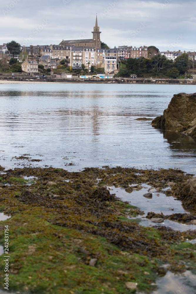 view of the famous French resort town Dinard view of the famous French resort town Dinard