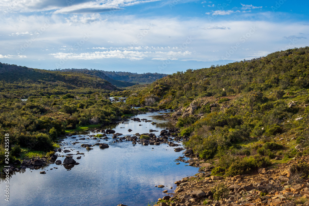 lake in the mountains