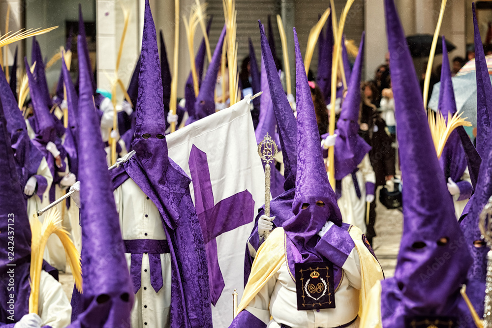 Fototapeta premium Semana Santa, Málaga, España