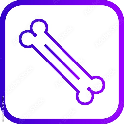 Vector Bone Icon