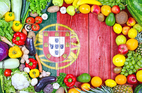 Fresh fruits and vegetables from Portugal