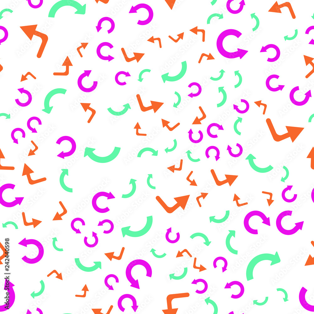 Different Arrows Seamless vector EPS 10 abstract pattern Different Arrows Seamless vector EPS 10 abstract pattern