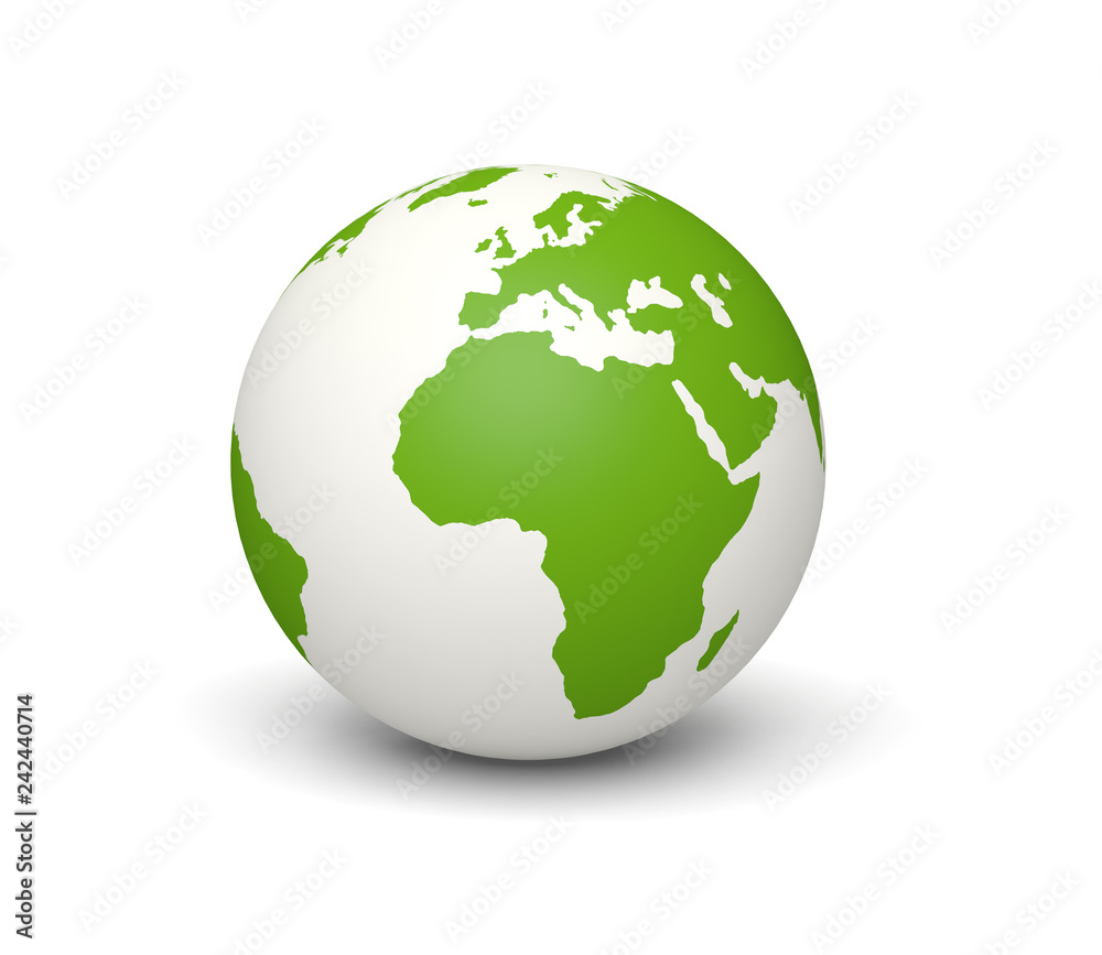 planet earth globe 3D