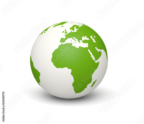 Fototapeta Naklejka Na Ścianę i Meble -  planet earth globe 3D