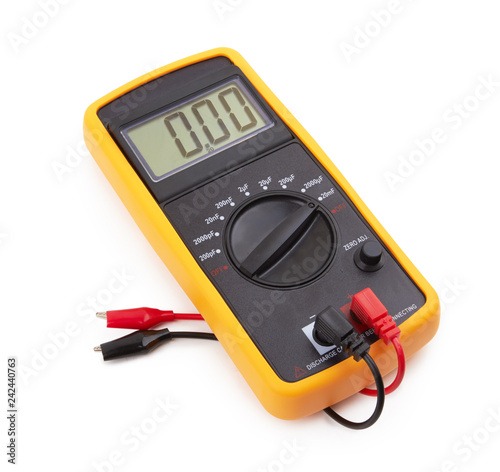 Obraz na płótnie Digital multimeter isolated